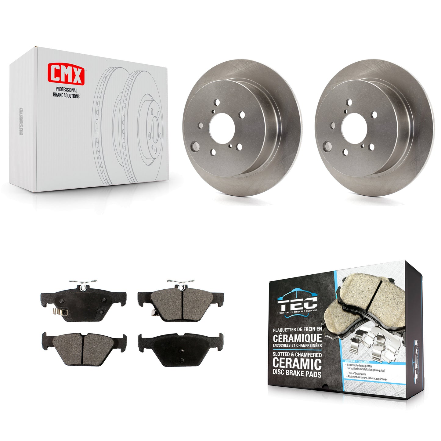[Arrière] Kit de Disque et plaquette (céramique) de frein pour Subaru Crosstrek K8T-102987