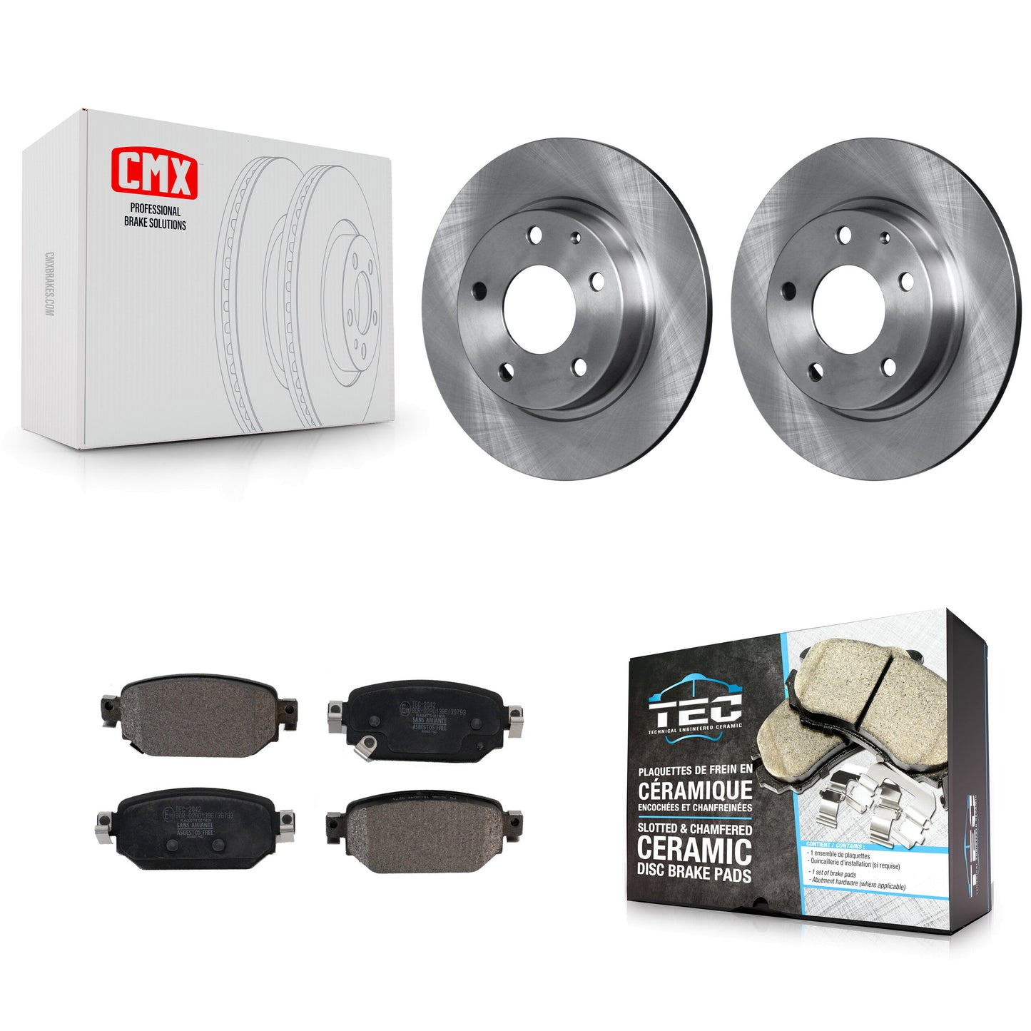 [Arrière] Kit de Disque et plaquette (céramique) de frein pour Mazda 3 CX-3 Sport K8T-102991