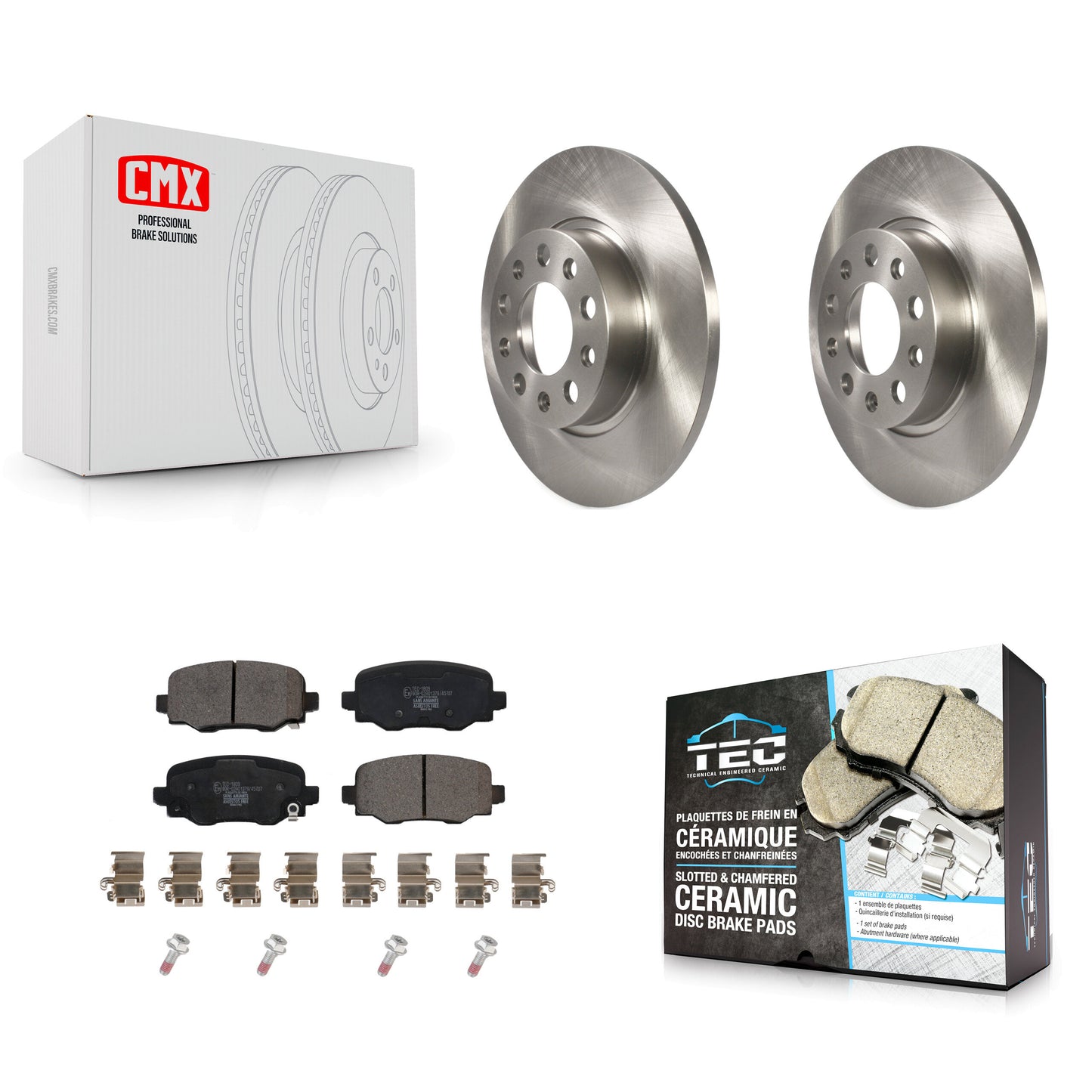 [Arrière] Kit de Disque et plaquette (céramique) de frein pour Jeep Renegade Fiat 500X K8T-102992