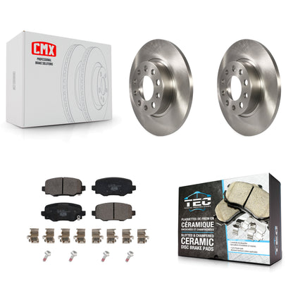 [Arrière] Kit de Disque et plaquette (céramique) de frein pour Jeep Renegade Fiat 500X K8T-102992
