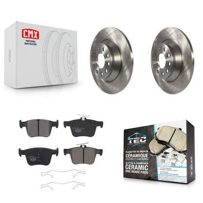 [Arrière] Kit de Disque et plaquette (céramique) de frein pour Volkswagen Tiguan Jetta Audi TT Quattro K8T-102993