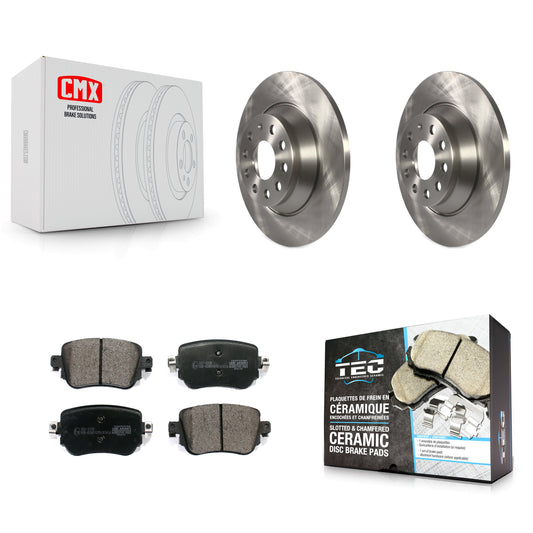 [Arrière] Kit de Disque et plaquette (céramique) de frein pour 2016-2018 Audi Q3 Quattro K8T-102994