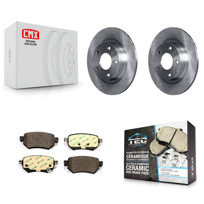 [Arrière] Kit de Disque et plaquette (céramique) de frein pour 2016-2021 Mazda 6 K8T-102995