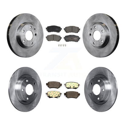 [Avant + Arrière] Kit de Disque et plaquette (céramique) de frein pour 2016-2018 Mazda 6 K8T-102996