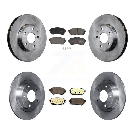 [Avant + Arrière] Kit de Disque et plaquette (céramique) de frein pour 2016-2018 Mazda 6 K8T-102996