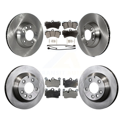 [Avant + Arrière] Kit de Disque et plaquette (céramique) de frein pour Audi Q7 Volkswagen Touareg K8T-103001
