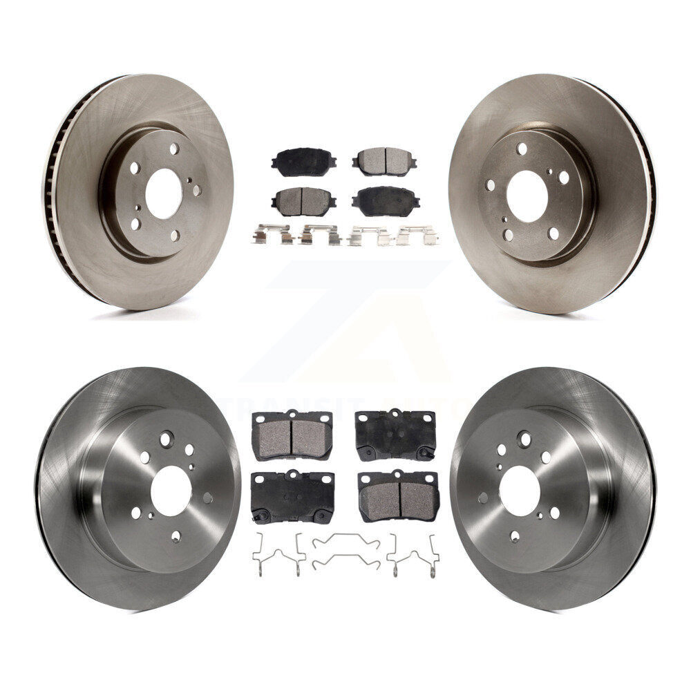 [Avant + Arrière] Kit de Disque et plaquette (céramique) de frein pour Lexus IS250 GS300 K8T-103003