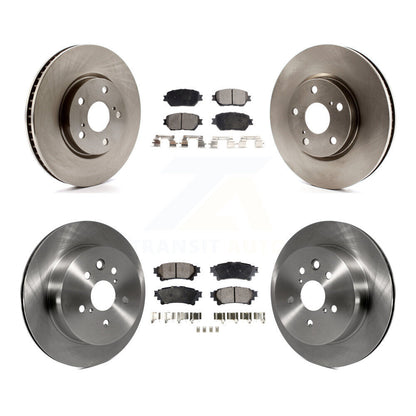 [Avant + Arrière] Kit de Disque et plaquette (céramique) de frein pour 2014 Lexus IS250 C F Sport K8T-103004
