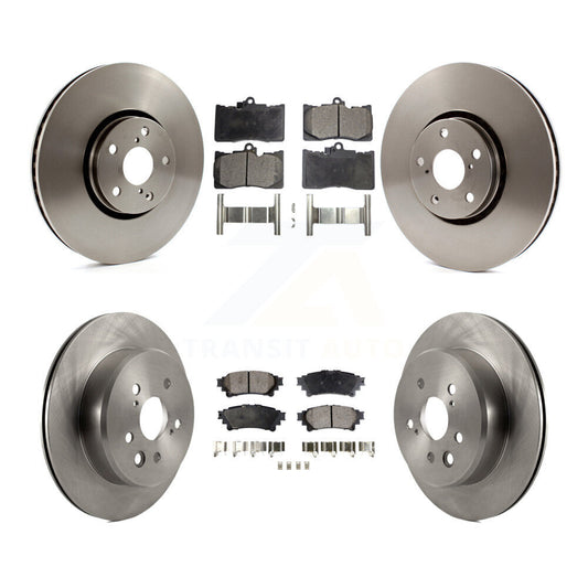 [Avant + Arrière] Kit de Disque et plaquette (céramique) de frein pour Lexus IS200t IS300 IS350 K8T-103007