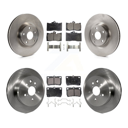 [Avant + Arrière] Kit de Disque et plaquette (céramique) de frein pour Lexus GS350 IS350 GS450h GS460 K8T-103010