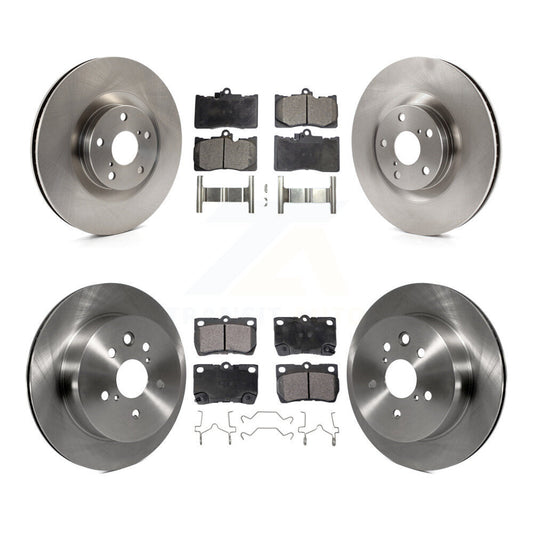 [Avant + Arrière] Kit de Disque et plaquette (céramique) de frein pour Lexus GS350 IS350 GS450h GS460 K8T-103010