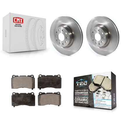 [Avant] Kit de Disque et plaquette (céramique) de frein pour Cadillac CTS CT6 Chevrolet Camaro K8T-103028