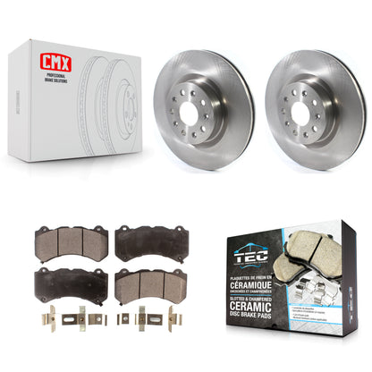 [Avant] Kit de Disque et plaquette (céramique) de frein pour 2016 Cadillac CTS Vsport Premium avec RWD K8T-103029