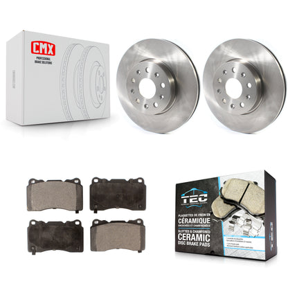 [Avant] Kit de Disque et plaquette (céramique) de frein pour Chevrolet Camaro Cadillac CTS CT6 K8T-103031