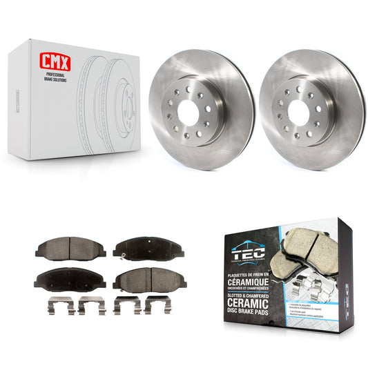 [Avant] Kit de Disque et plaquette (céramique) de frein pour Cadillac CTS sans Heavy Duty Brakes K8T-103033