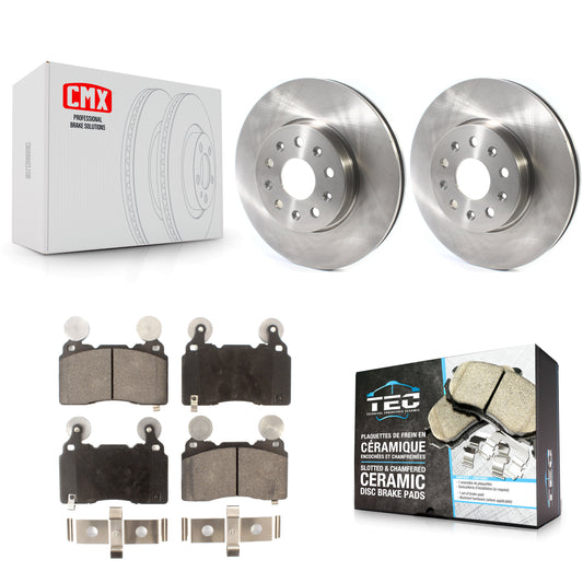 [Avant] Kit de Disque et plaquette (céramique) de frein pour Cadillac CTS Chevrolet Camaro K8T-103035