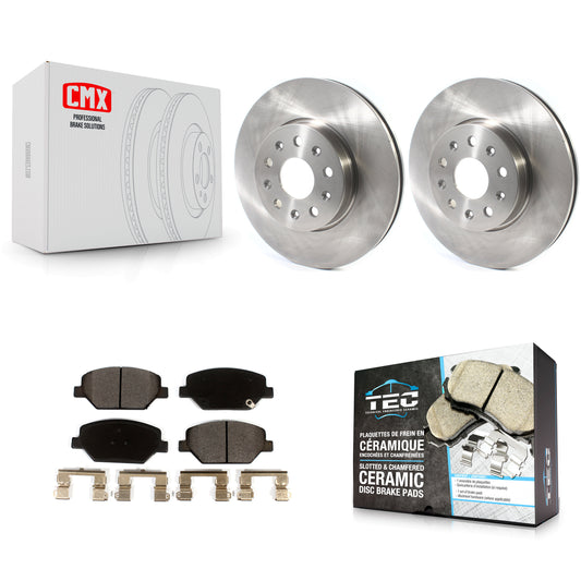 [Avant] Kit de Disque et plaquette (céramique) de frein pour Chevrolet Camaro sans Brembo Calipers K8T-103036