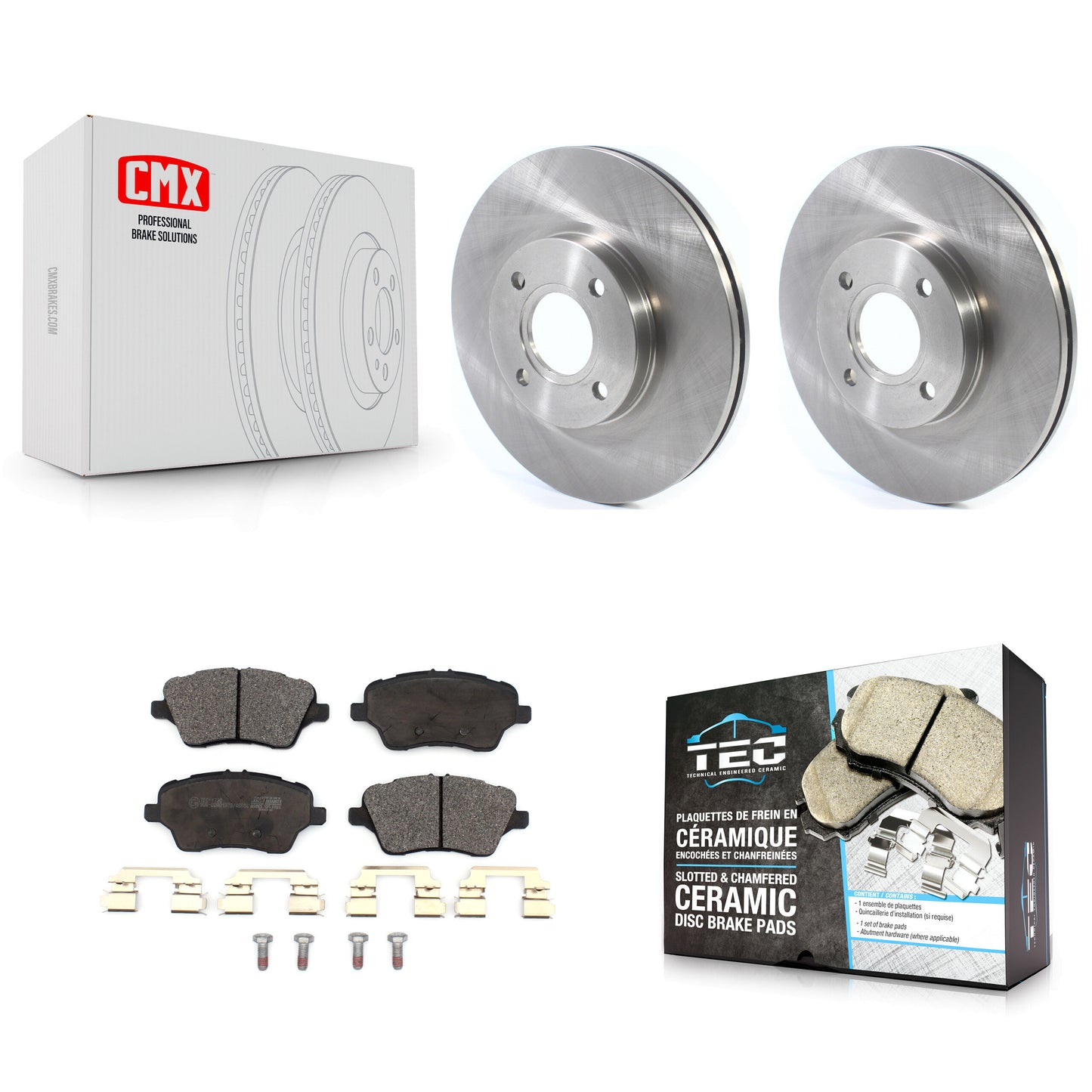 [Avant] Kit de Disque et plaquette (céramique) de frein pour 2014-2019 Ford Fiesta ST K8T-103040