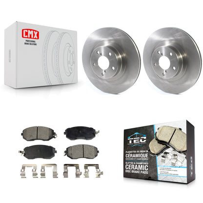 [Avant] Kit de Disque et plaquette (céramique) de frein pour Subaru Forester Impreza Outback XV Crosstrek Legacy Scion FR-S BRZ Toyota 86 K8T-103046