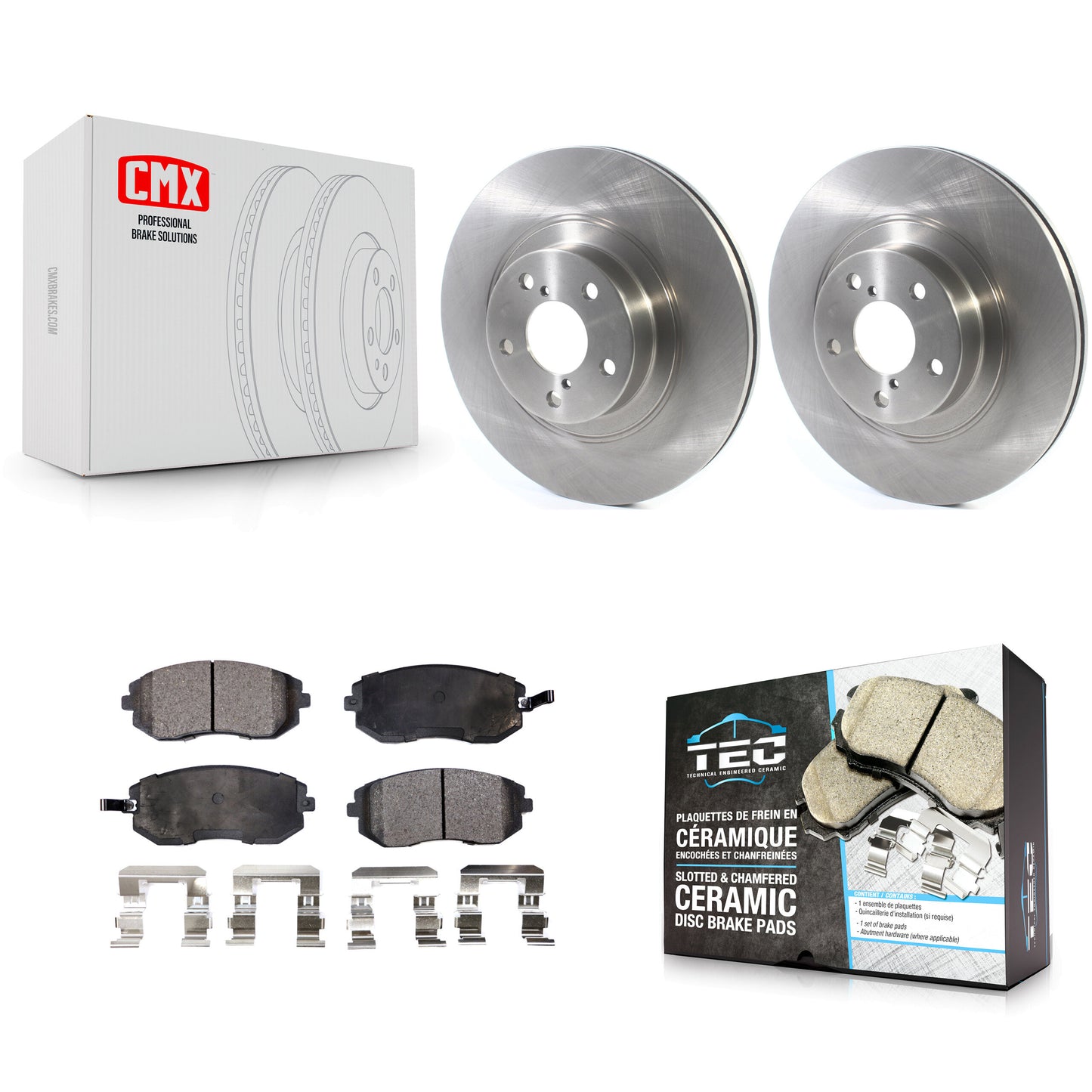 [Avant] Kit de Disque et plaquette (céramique) de frein pour Subaru Outback Legacy Forester Impreza Baja K8T-103047
