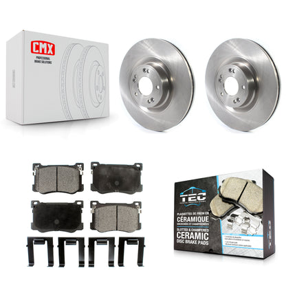 [Avant] Kit de Disque et plaquette (céramique) de frein pour Hyundai Genesis G80 Kia K900 3.8L K8T-103052