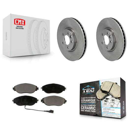 [Avant] Kit de Disque et plaquette (céramique) de frein pour Volkswagen CC AWD K8T-103055