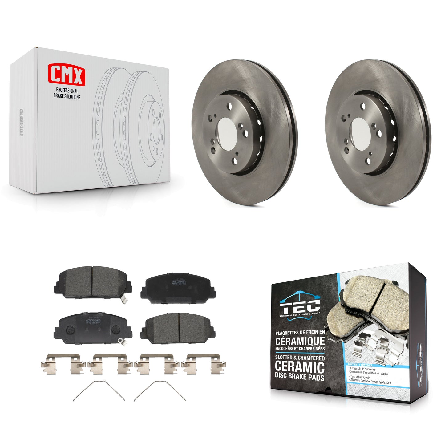 [Avant] Kit de Disque et plaquette (céramique) de frein pour Acura RLX K8T-103056