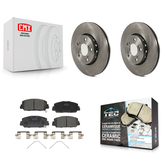 [Avant] Kit de Disque et plaquette (céramique) de frein pour Acura RLX K8T-103056