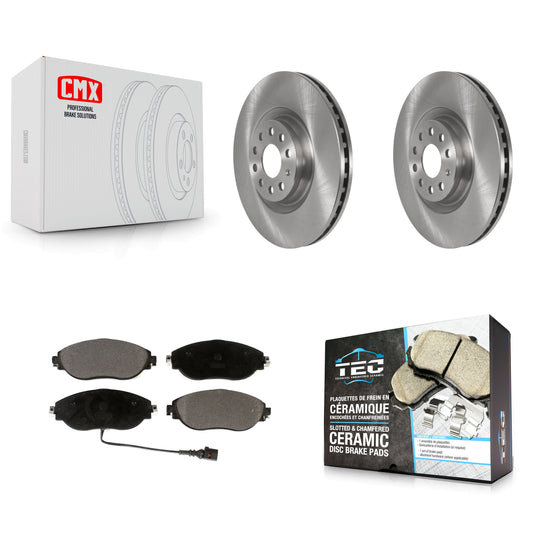 [Avant] Disque et plaquette de frein pour Volkswagen Tiguan Jetta Audi Q3 GTI Golf R Arteon K8T-103058