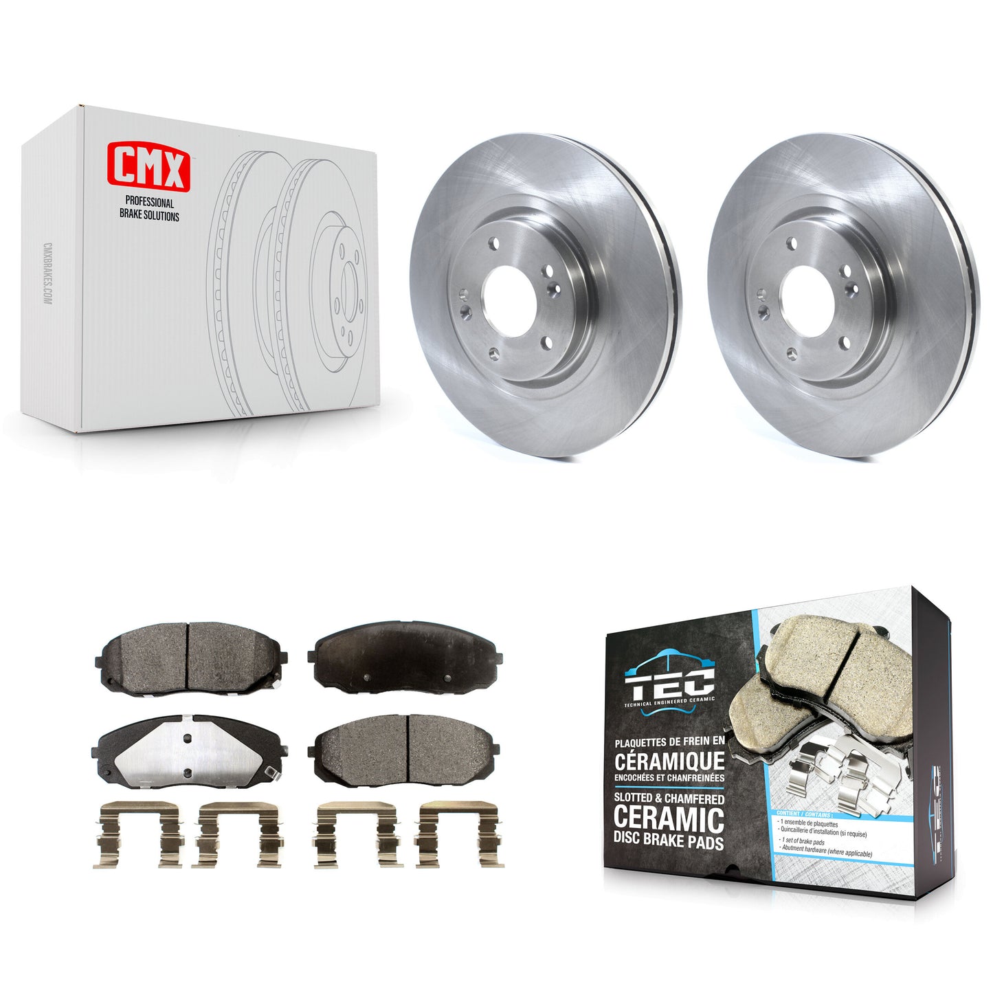 [Avant] Kit de Disque et plaquette (céramique) de frein pour 2015-2020 Kia Sedona K8T-103066