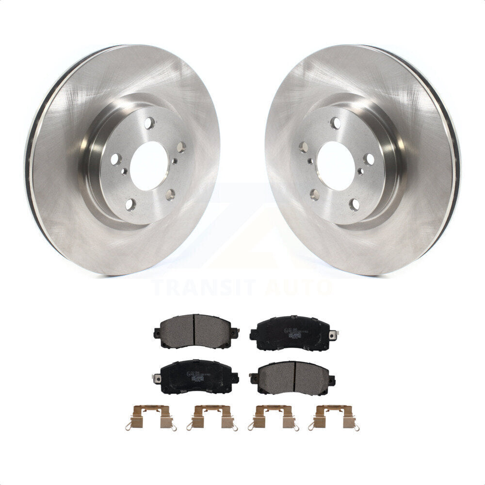 [Avant] Kit de Disque et plaquette (céramique) de frein pour 2017-2021 Subaru Impreza avec 276mm Diameter Rotor K8T-103071 par Transit Auto