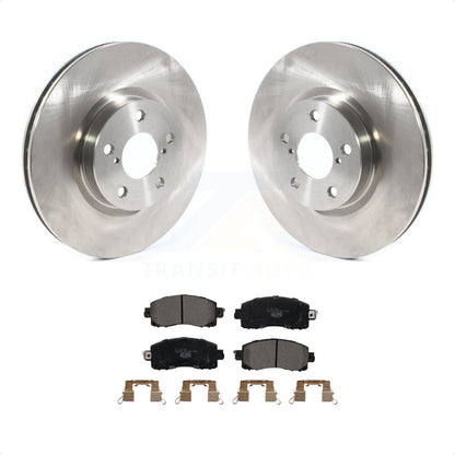 [Avant] Kit de Disque et plaquette (céramique) de frein pour 2017-2021 Subaru Impreza avec 276mm Diameter Rotor K8T-103071 par Transit Auto