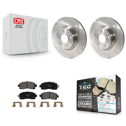 [Avant] Kit de Disque et plaquette (céramique) de frein pour 2017-2021 Subaru Impreza avec 276mm Diameter Rotor K8T-103071