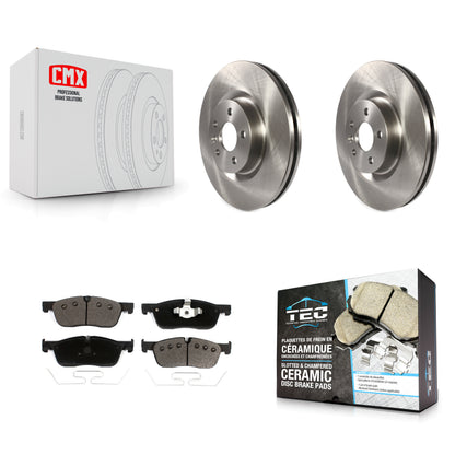 [Avant] Kit de Disque et plaquette (céramique) de frein pour Land Rover Discovery Sport Range Evoque Jaguar E-Pace K8T-103074