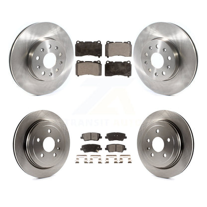 [Avant + Arrière] Kit de Disque et plaquette (céramique) de frein pour Cadillac CTS K8T-103078