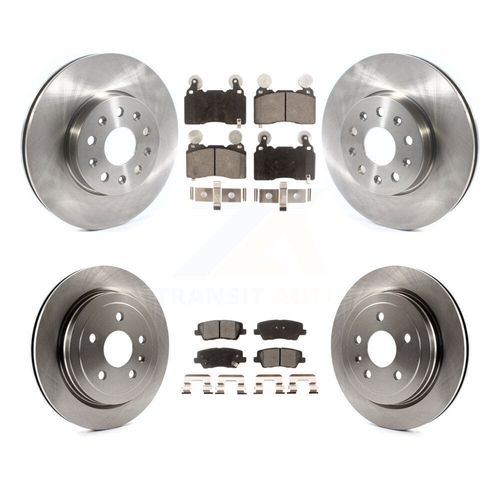 [Avant + Arrière] Kit de Disque et plaquette (céramique) de frein pour Cadillac CTS K8T-103083