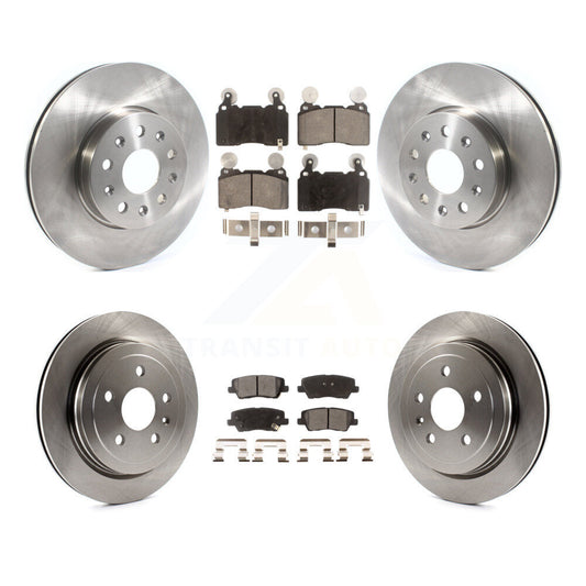 [Avant + Arrière] Kit de Disque et plaquette (céramique) de frein pour Cadillac CTS K8T-103083