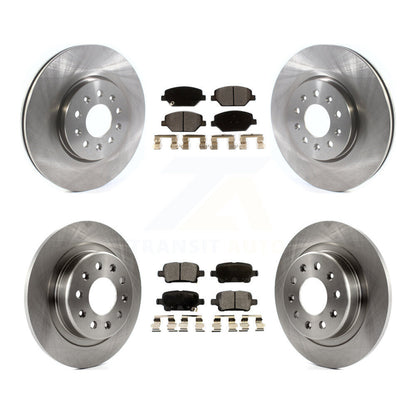 [Avant + Arrière] Kit de Disque et plaquette (céramique) de frein pour Chevrolet Equinox GMC Terrain Buick LaCrosse K8T-103085