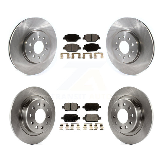 [Avant + Arrière] Kit de Disque et plaquette (céramique) de frein pour Chevrolet Equinox GMC Terrain Buick LaCrosse K8T-103085