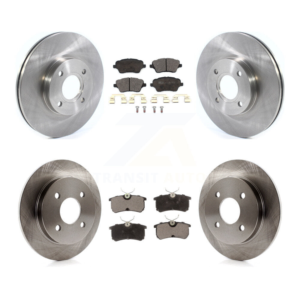 [Avant + Arrière] Kit de Disque et plaquette (céramique) de frein pour 2014-2019 Ford Fiesta ST K8T-103091
