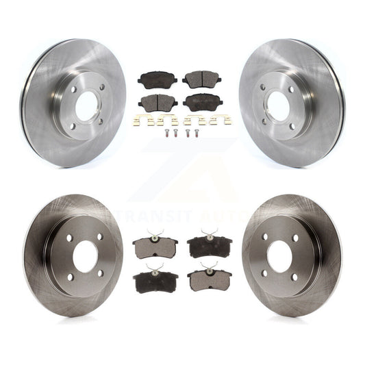 [Avant + Arrière] Kit de Disque et plaquette (céramique) de frein pour 2014-2019 Ford Fiesta ST K8T-103091