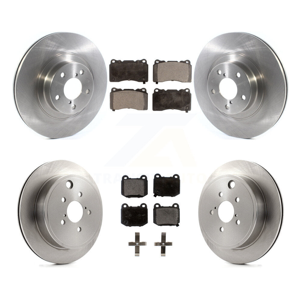 [Avant et Arrière] Disque et plaquette de frein pour 2019 Toyota 86 Without Brembo Brakes K8T-103098