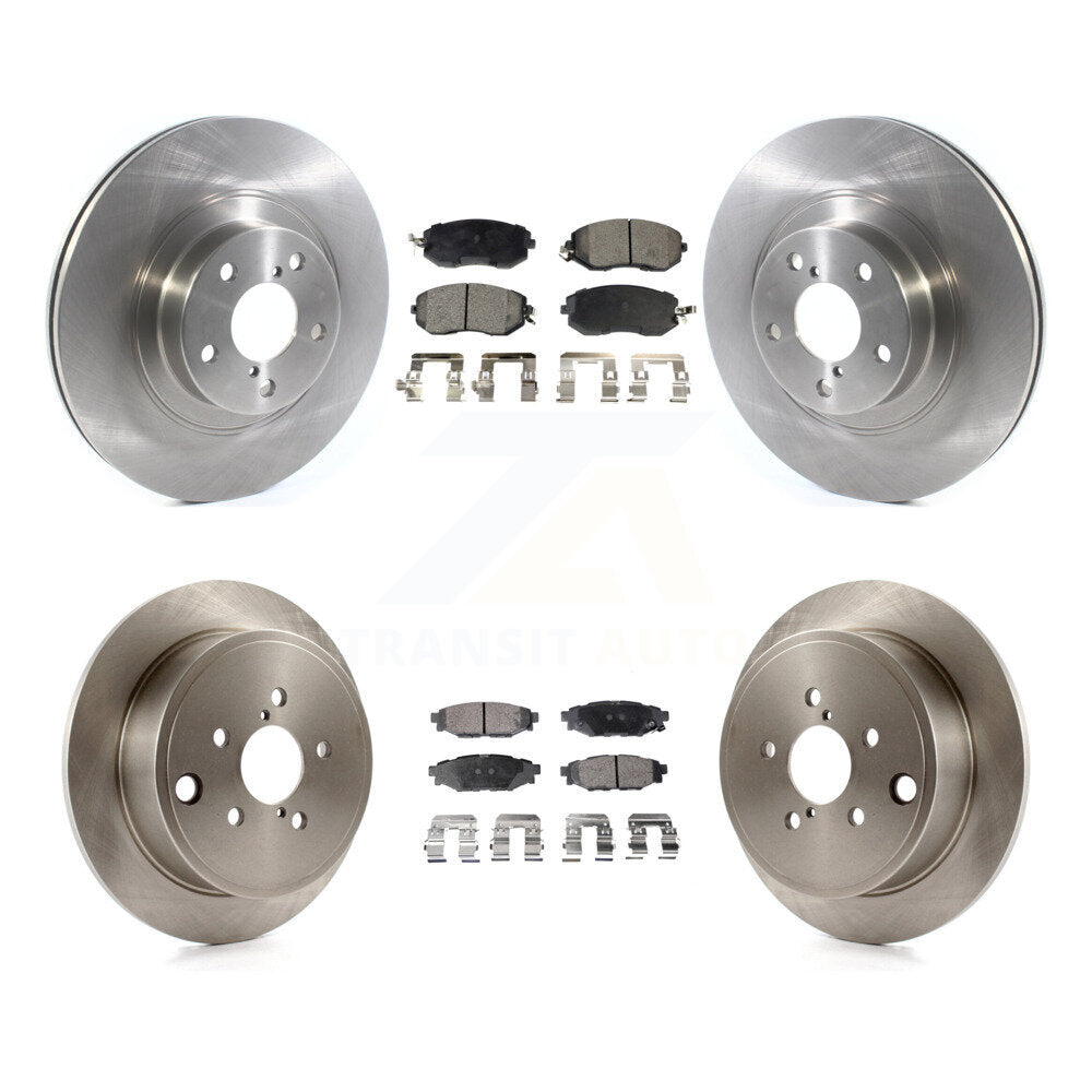 [Avant + Arrière] Kit de Disque et plaquette (céramique) de frein pour Subaru Impreza Outback Forester Legacy K8T-103103