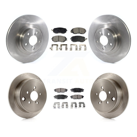 [Avant + Arrière] Kit de Disque et plaquette (céramique) de frein pour Subaru Impreza Outback Forester Legacy K8T-103103