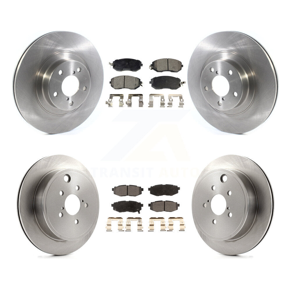 [Avant + Arrière] Kit de Disque et plaquette (céramique) de frein pour Toyota 86 Subaru BRZ K8T-103104