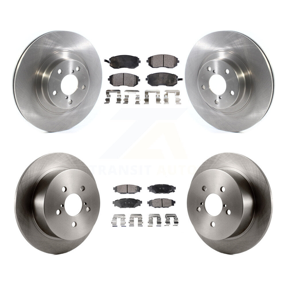 [Avant + Arrière] Kit de Disque et plaquette (céramique) de frein pour Subaru Outback Legacy avec 292mm Diameter Rotor K8T-103107