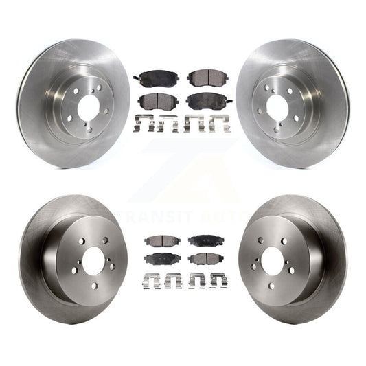 [Avant + Arrière] Kit de Disque et plaquette (céramique) de frein pour Subaru Outback Legacy avec 292mm Diameter Rotor K8T-103107