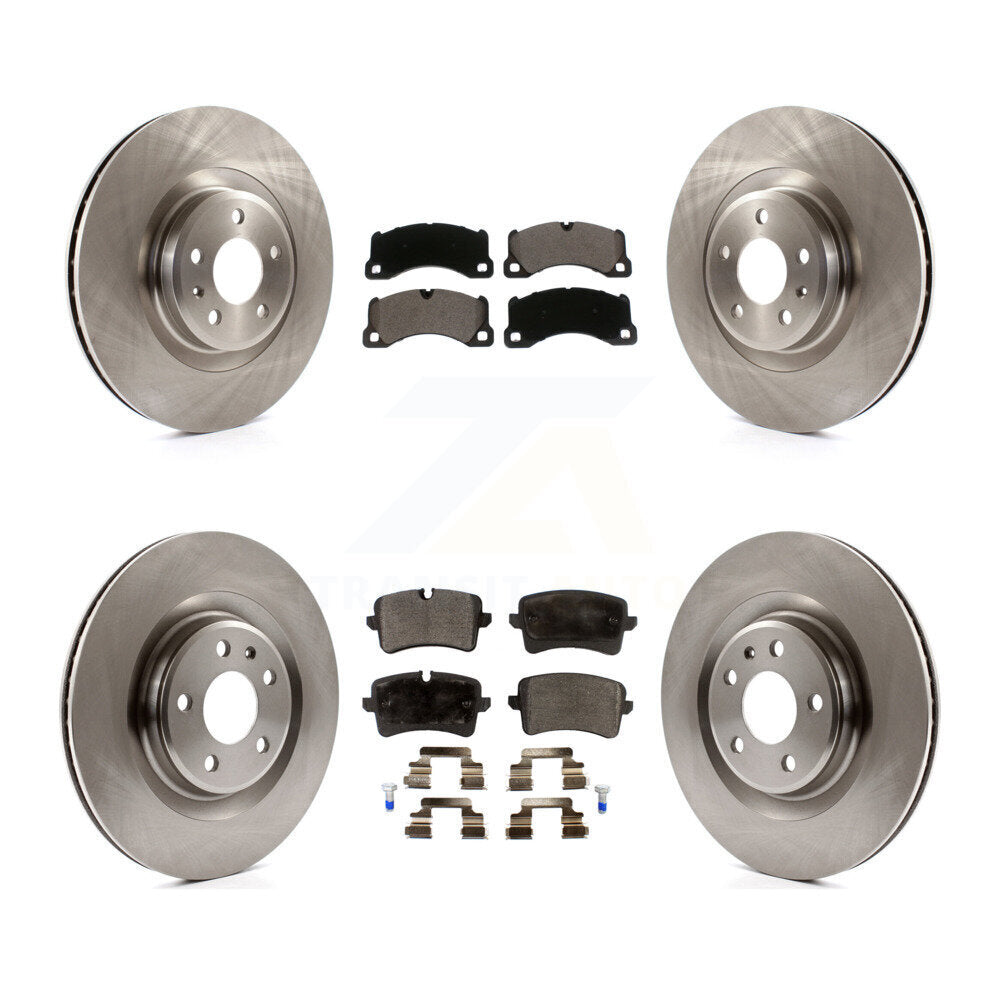 [Avant + Arrière] Kit de Disque et plaquette (céramique) de frein pour 2017 Porsche Macan Base K8T-103112