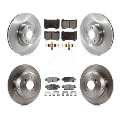 [Avant + Arrière] Kit de Disque et plaquette (céramique) de frein pour 2012-2014 Hyundai Genesis 5.0L K8T-103114