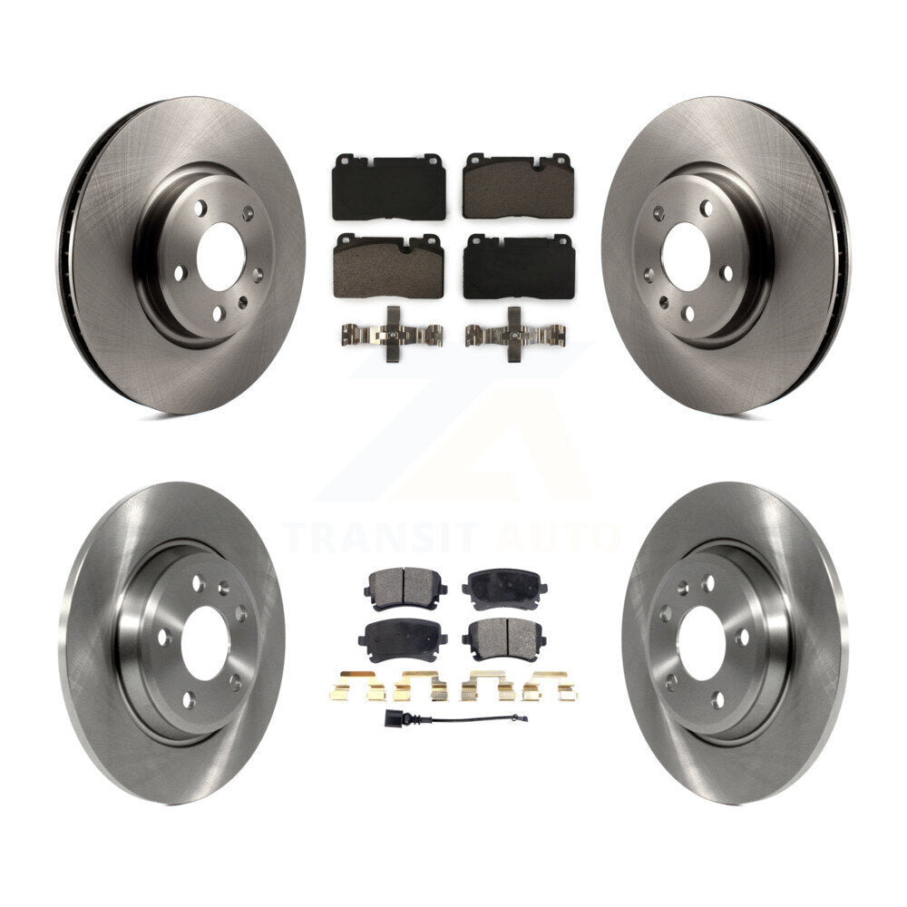 [Avant + Arrière] Kit de Disque et plaquette (céramique) de frein pour 2016 Audi Q5 FLEX engine K8T-103116